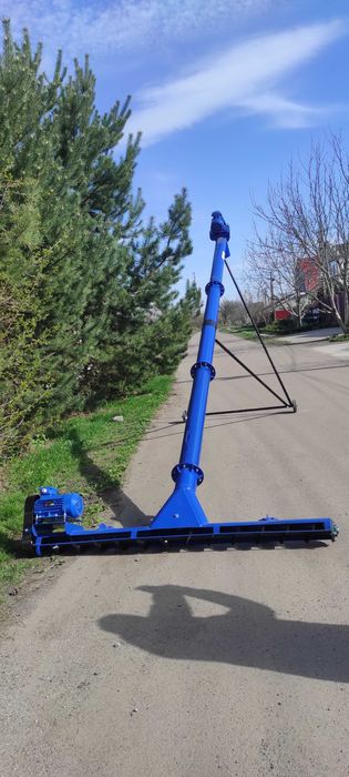 Шнековый погрузчик, зернотранспортер, гвинтовий конвейер, шнек