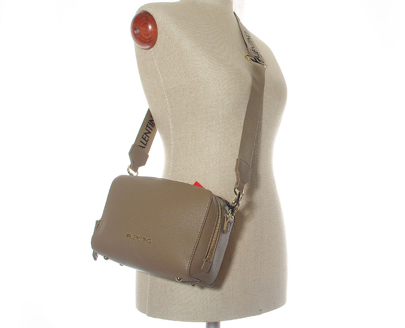 Valentino PATTIE torebka na ramię VBS52901G taupe multi borse a spalla