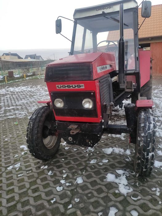 Ciągnik rolniczy Ursus 912 z turem