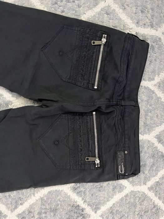Czarne spodnie diesel