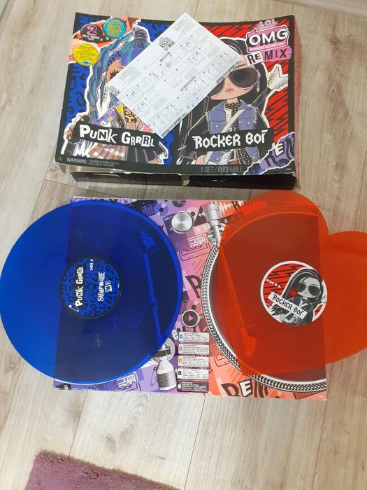 LOL Surprise OMG remix punk grrrl + rocket boy