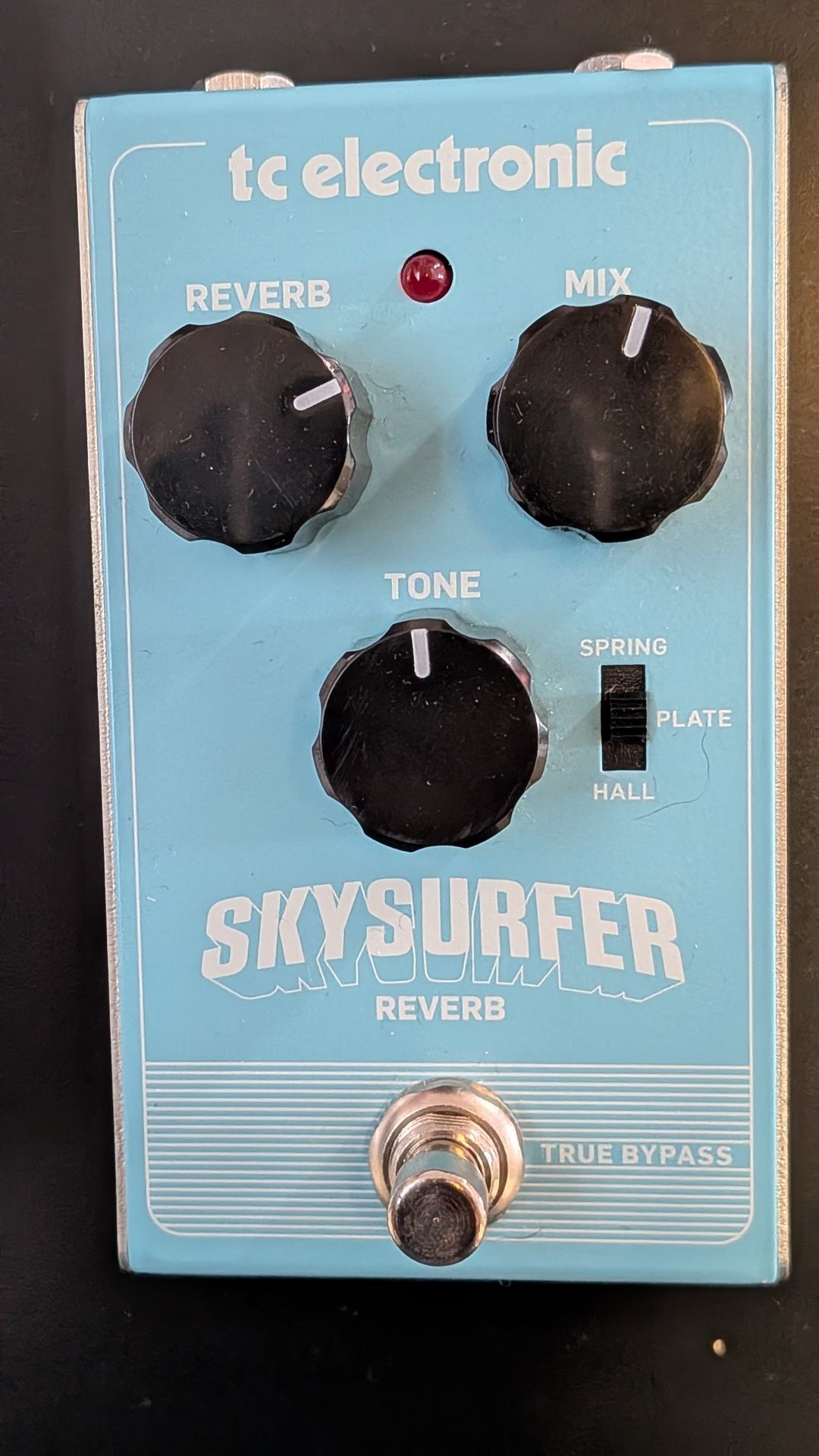 Pedal reverb efeitos TC eletronics