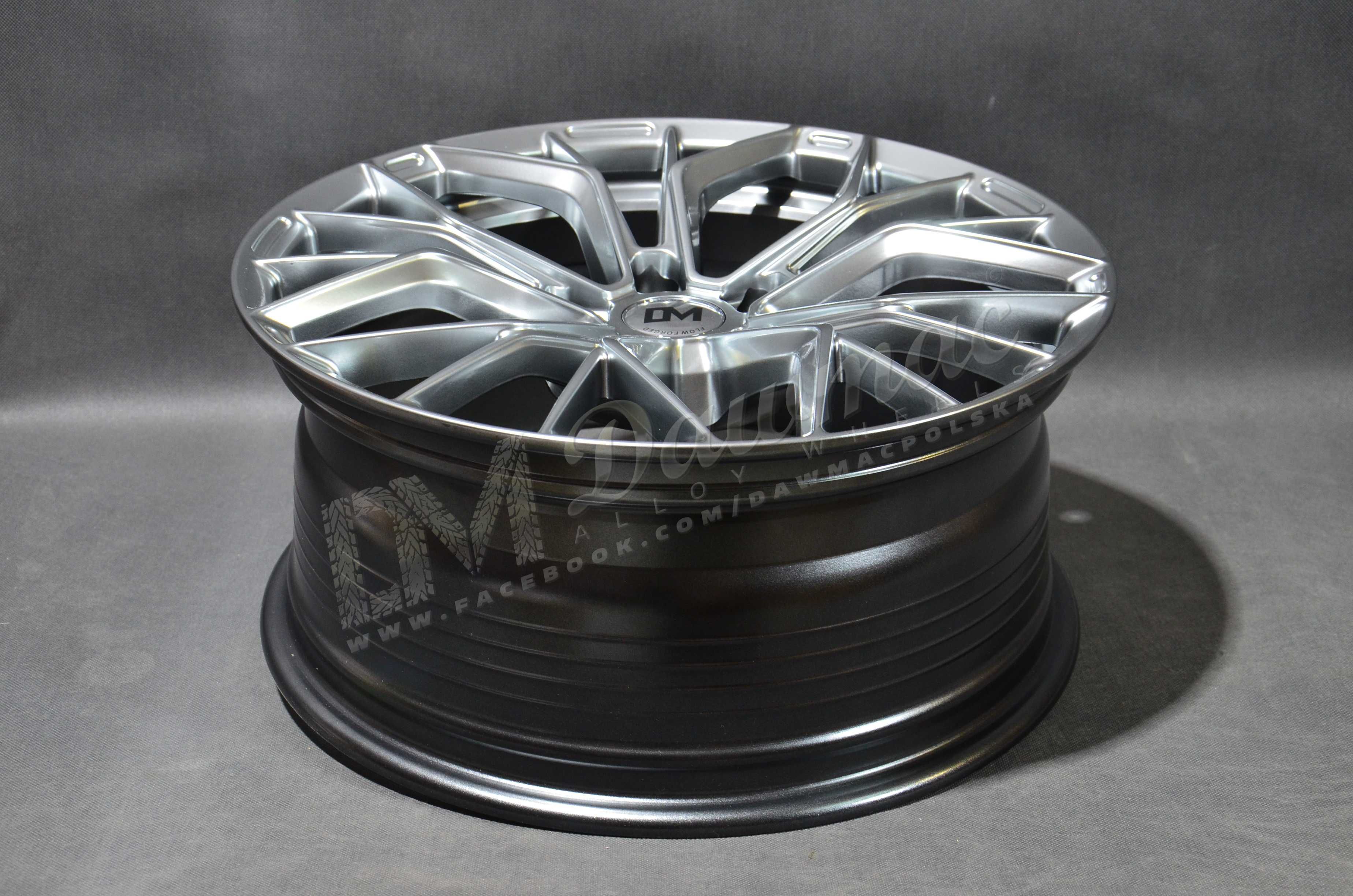 Felgi aluminiowe DM07 Flow Forming 19" 5x112 5x114,3 Hyper Black