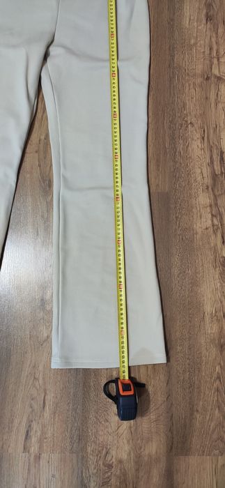 Штани кльош в рубчик на флісі піде для вагітних