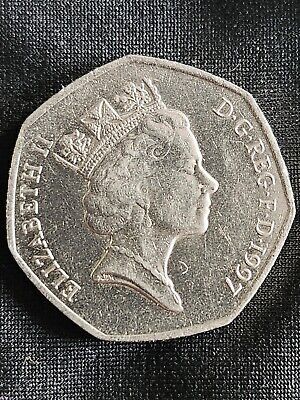 Moneta krolowej elzbiety II z 1997r