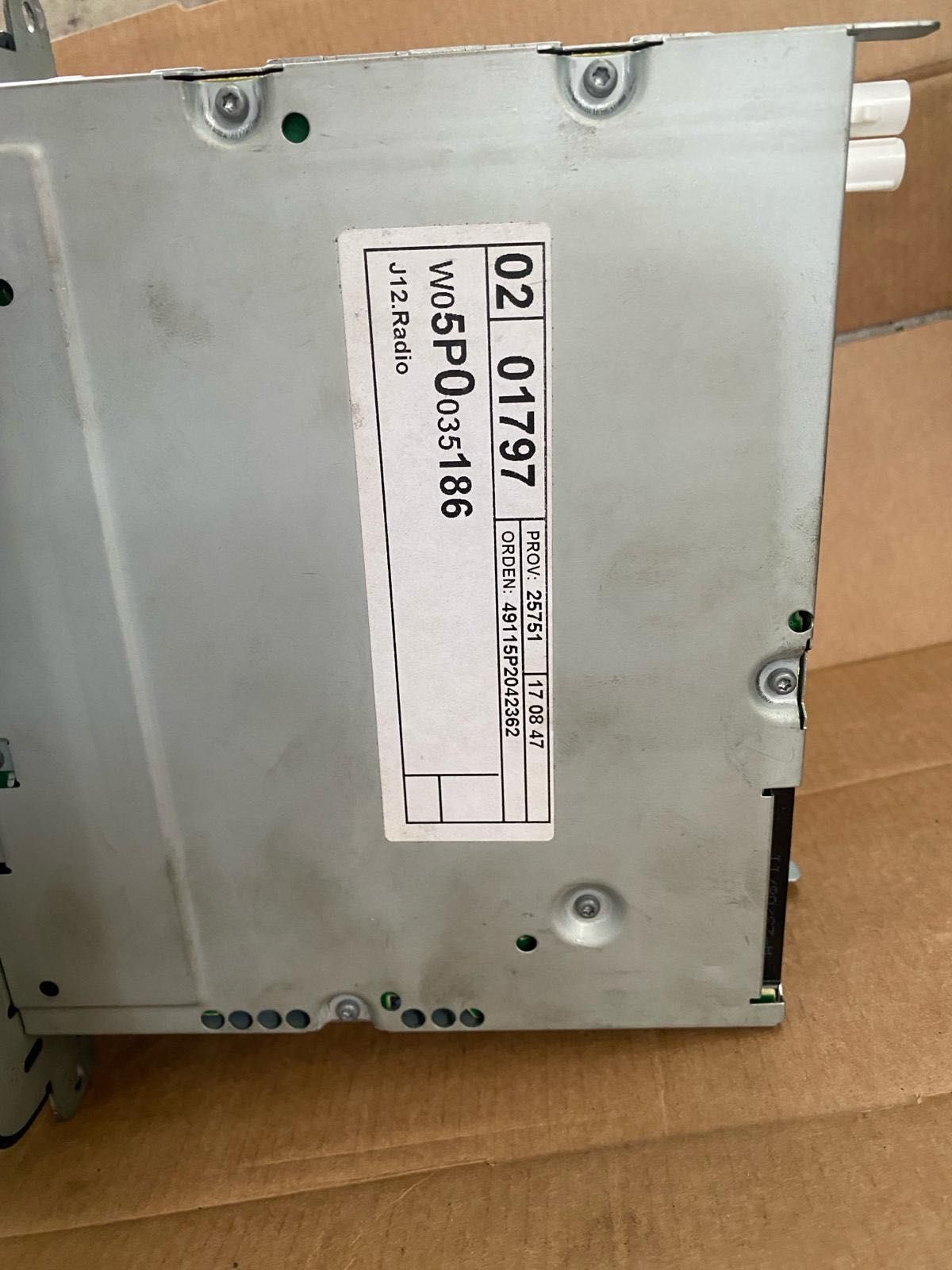 Rádio RCD310 para Seat/volkswagen