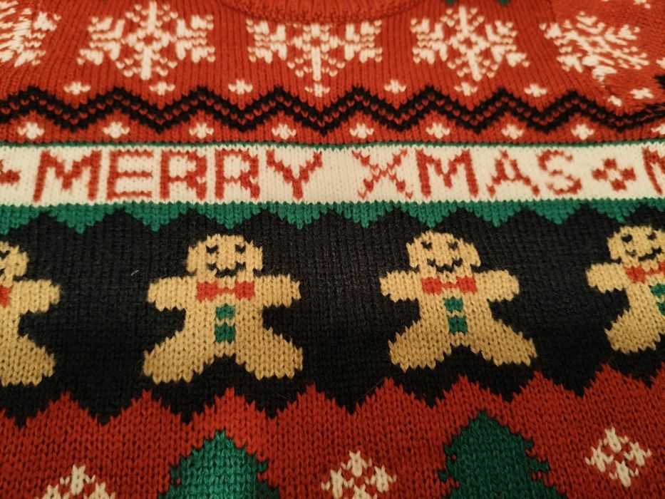 Sweter świąteczny r.92