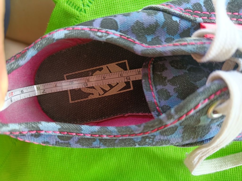 Jak nowe Vans oryginalne trampki panterka 27