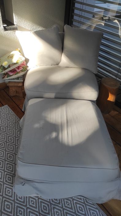 Wygodna leżanka, typ Ikea