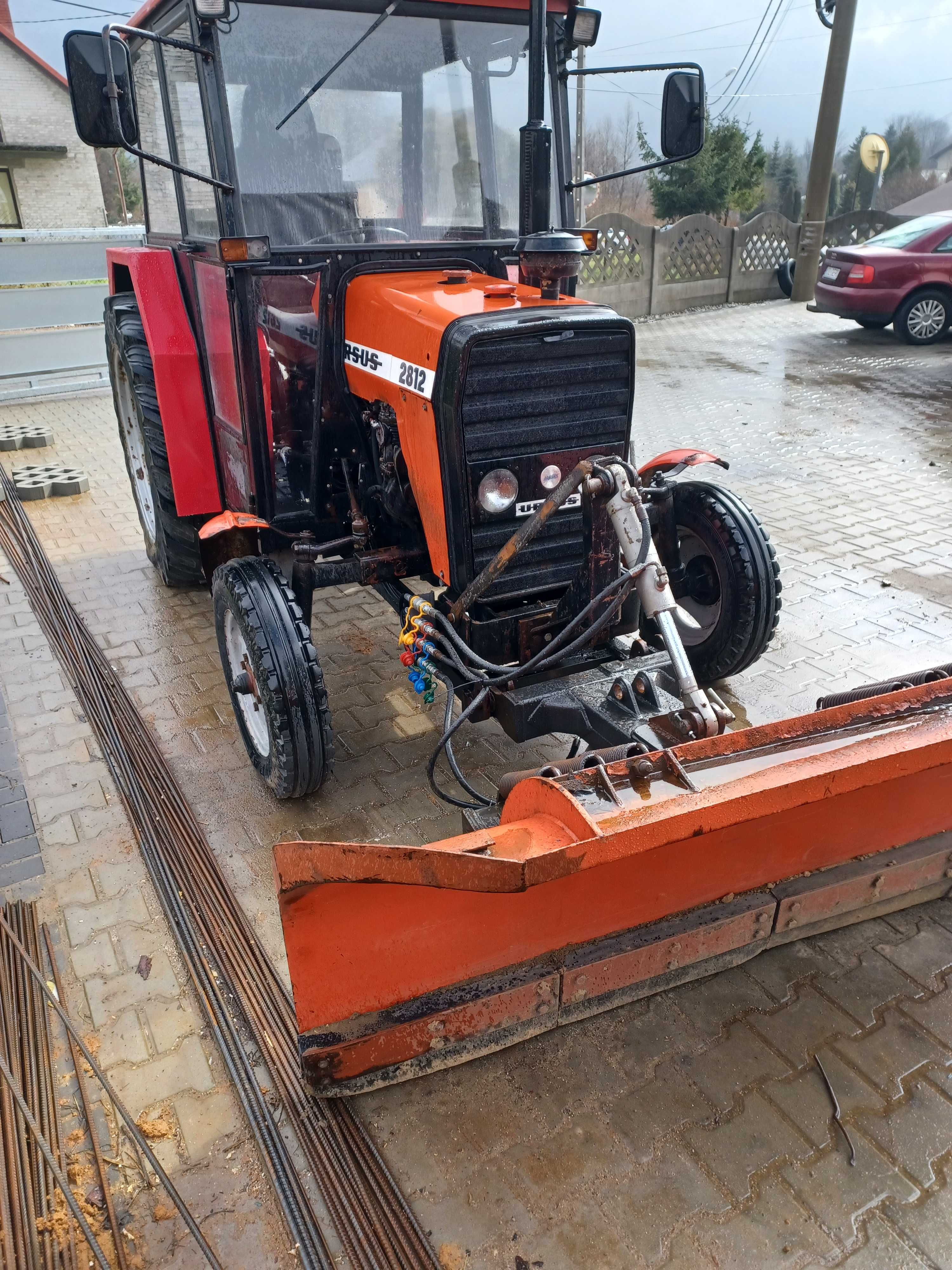 Ursus 2812  3515 pług hydrauliczny 95 rok tur tuz