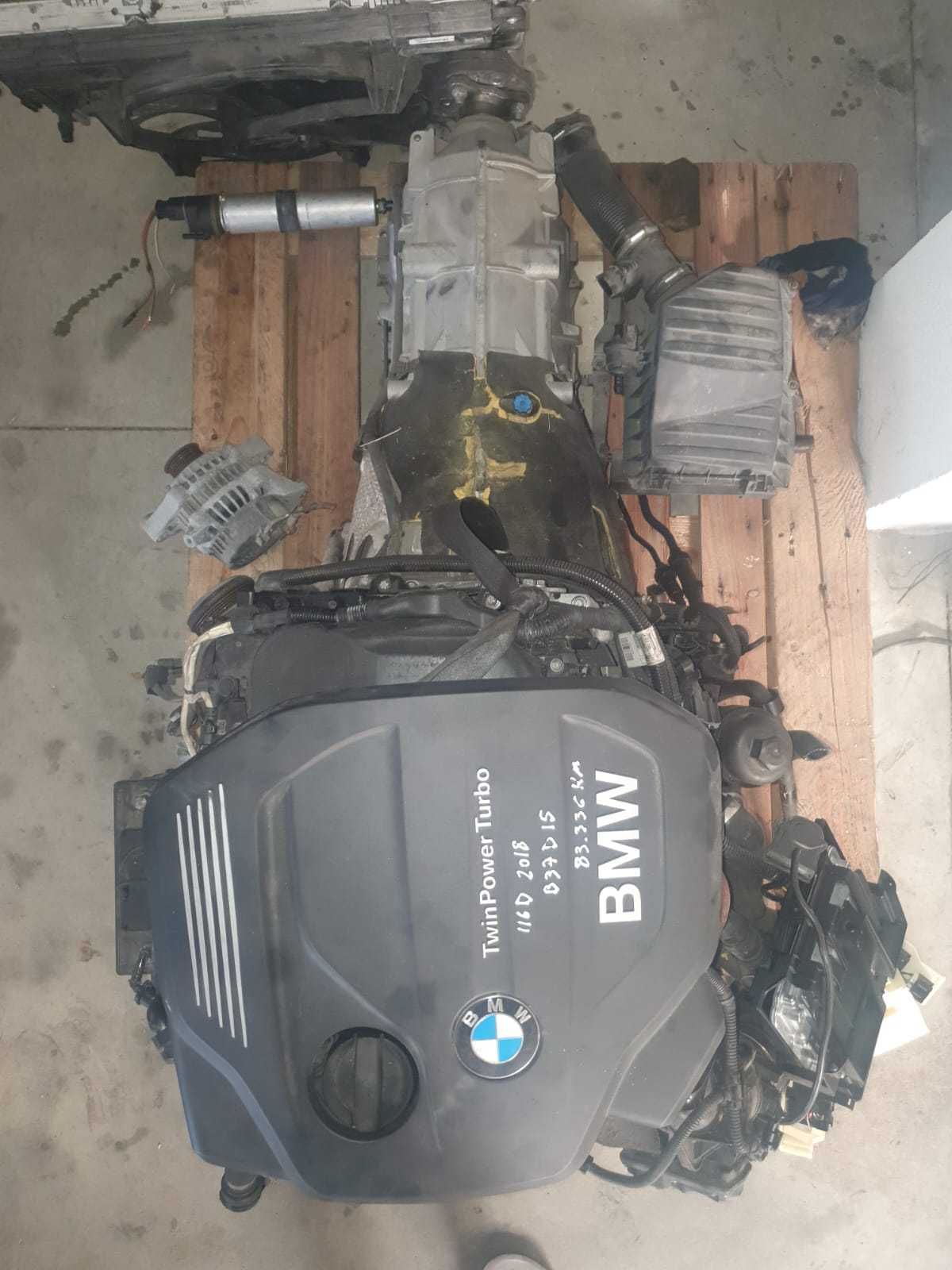 Motor BMW 116D 2018 com CX AUT Gasoléo Impecável