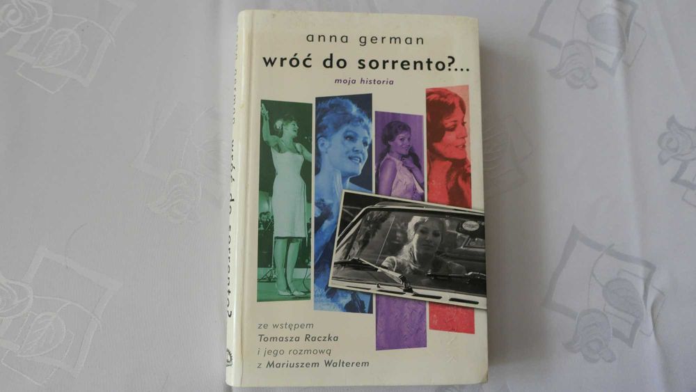 Anna German Wróć do Sorrento, książka