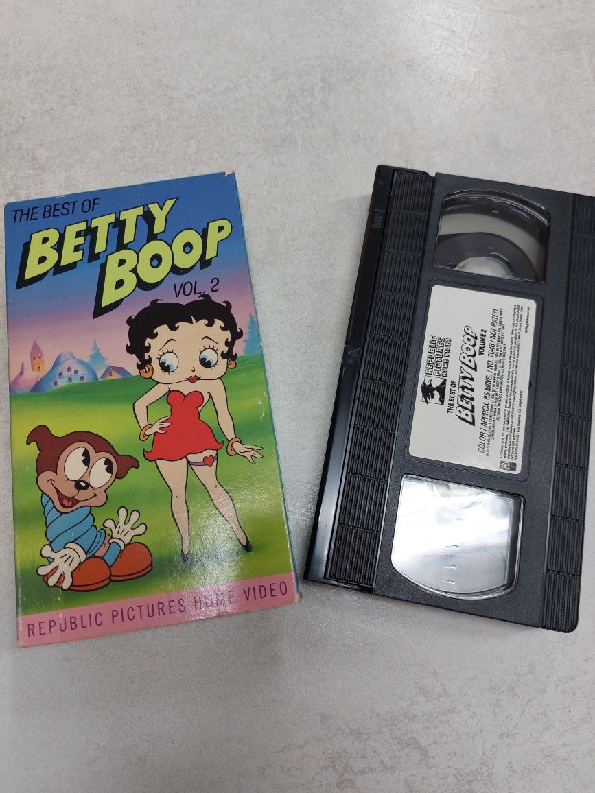 Betty Boop vol. 2. Kaseta vhs