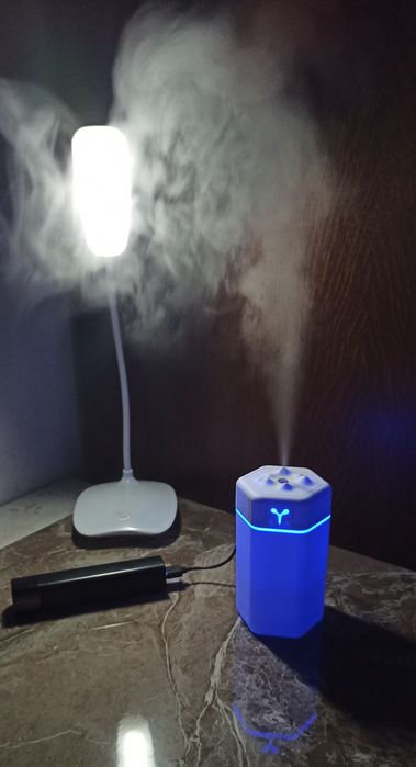 Увлажнитель воздуха с функцией ночника, на 300 мл