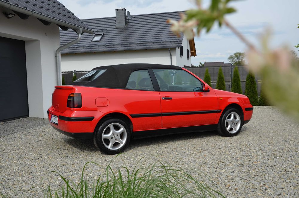 GOLF CABRIO, 1.8B, SUPER STAN, po serwisie!