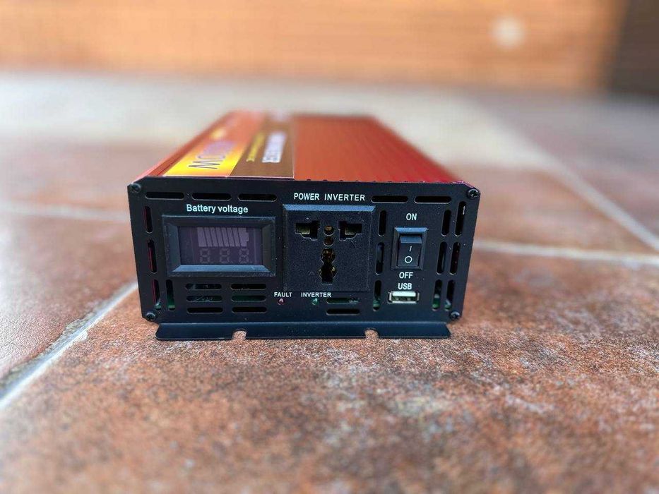 ℹ️ Преобразователь тока 12v - 220v 4000 ватт. Инвертор. Плавный запуск