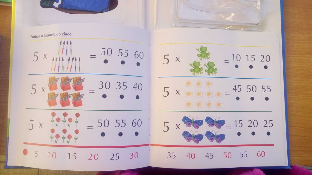 Livros de Aprendizagem Matemática Mágica