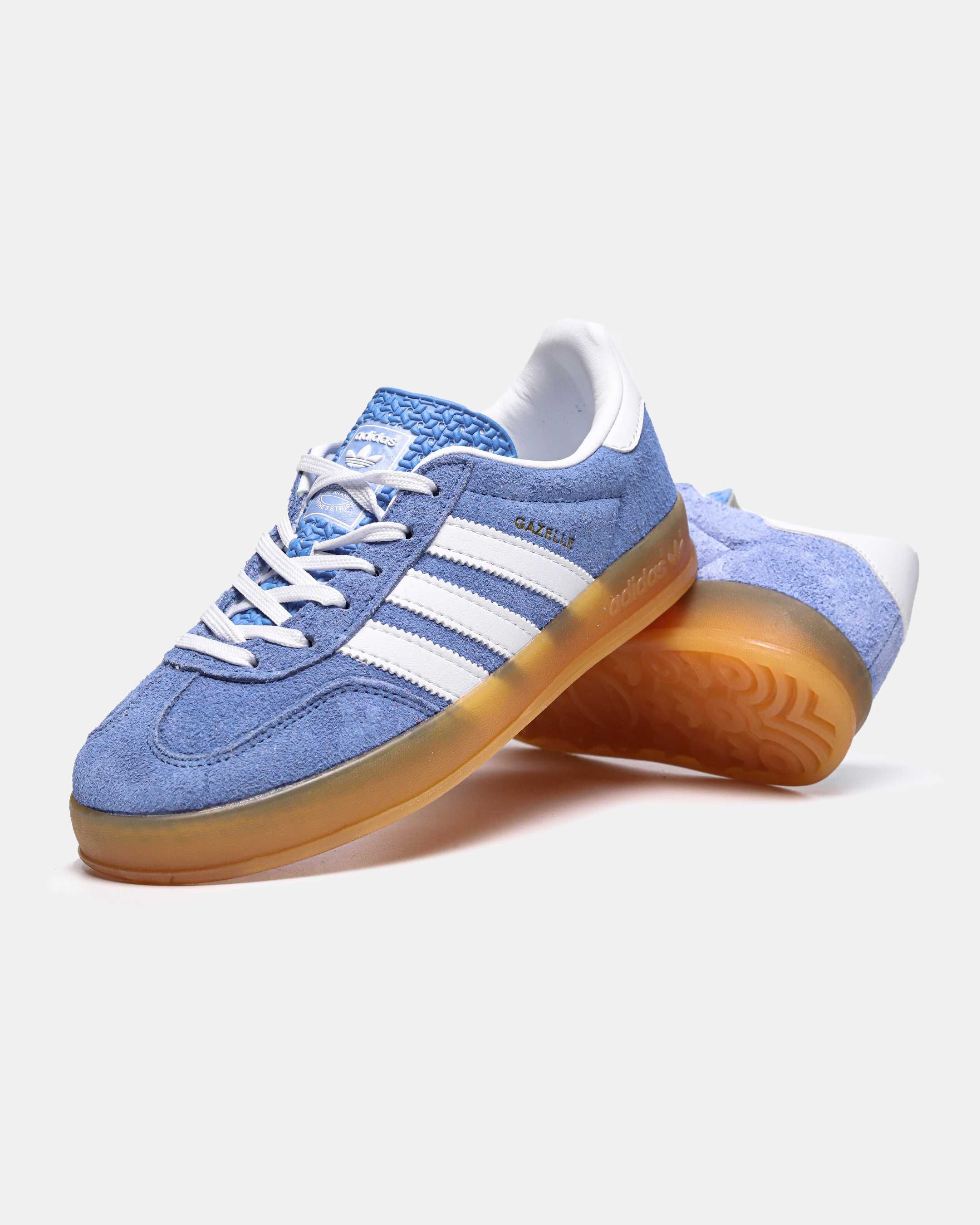 Adidas Wmns Gazelle Indoor 'Blue Fusion Gum'