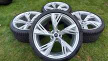 22" Audi RS6 oryginal C8 5x112  10,5j et19 +285/30/22  RSQ8  Q7 Q8