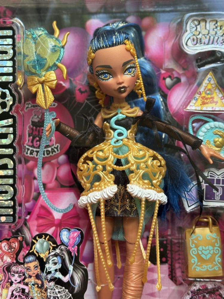 Лялька Monster high Scary Sweet Birthday Cleo de Nile / Клео Новинка