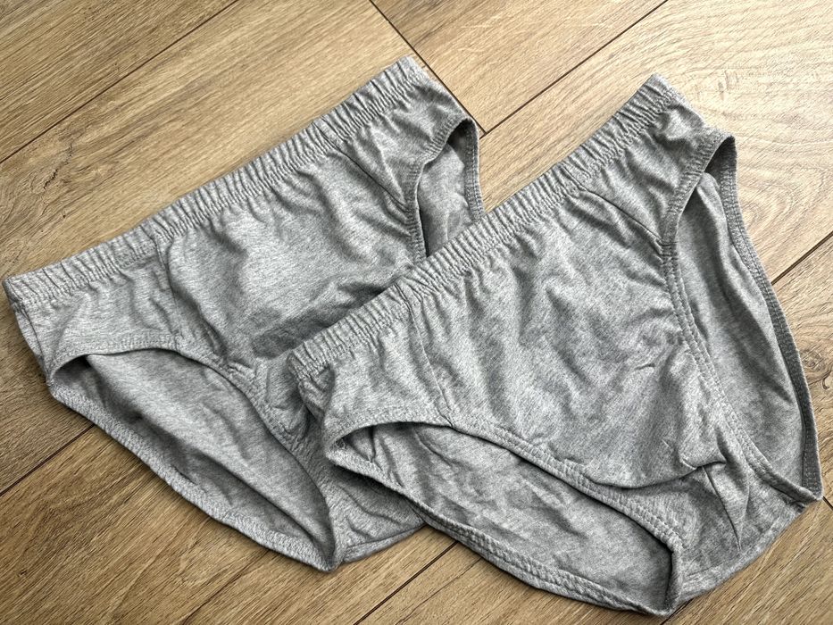 Tu 2x slipy szare nowe S