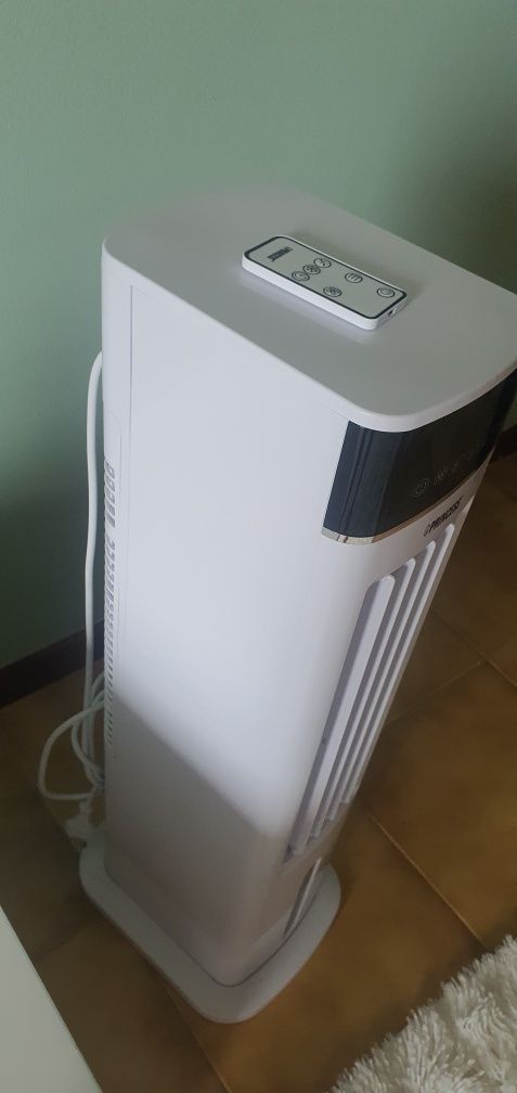 Climatizador usado uma vez