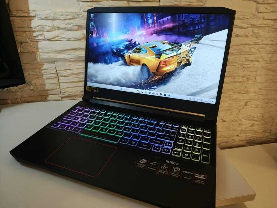 GAMINGOWY Laptop ACER NITRO 5-15.6"RYZEN5- 12X4.20Ghz,16GB,RTX3060-6GB