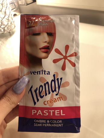 Venita Trendy Cream krem do koloryzacji włosów 27 flamingo flash  35ml