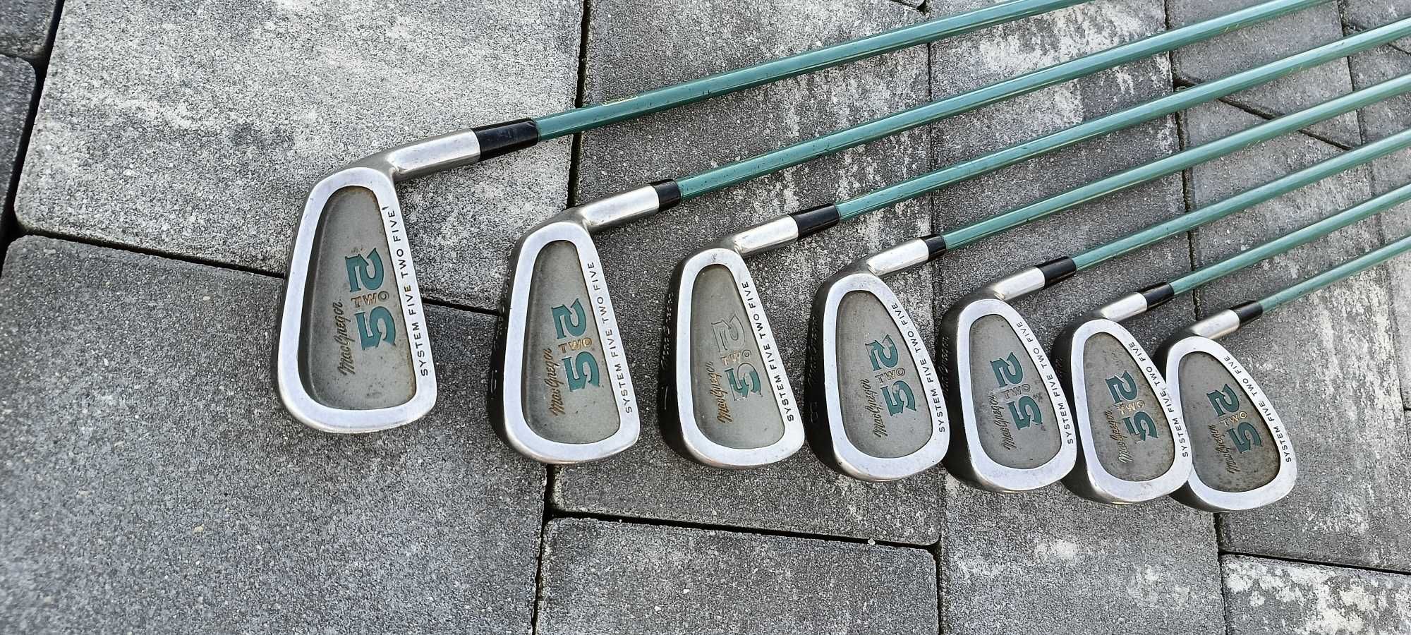 Macgregor 5two5 five two five zestaw kijów do golfa kije golf golfowe