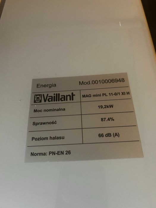 Piecyk łazienkowy gazowy Vaillant atmoMag używany