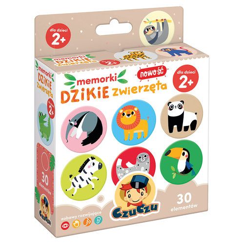 Czuczu Memorki Dzikie Zwierzęta 2+