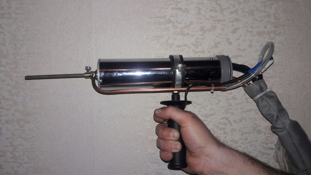 Напыление металла.