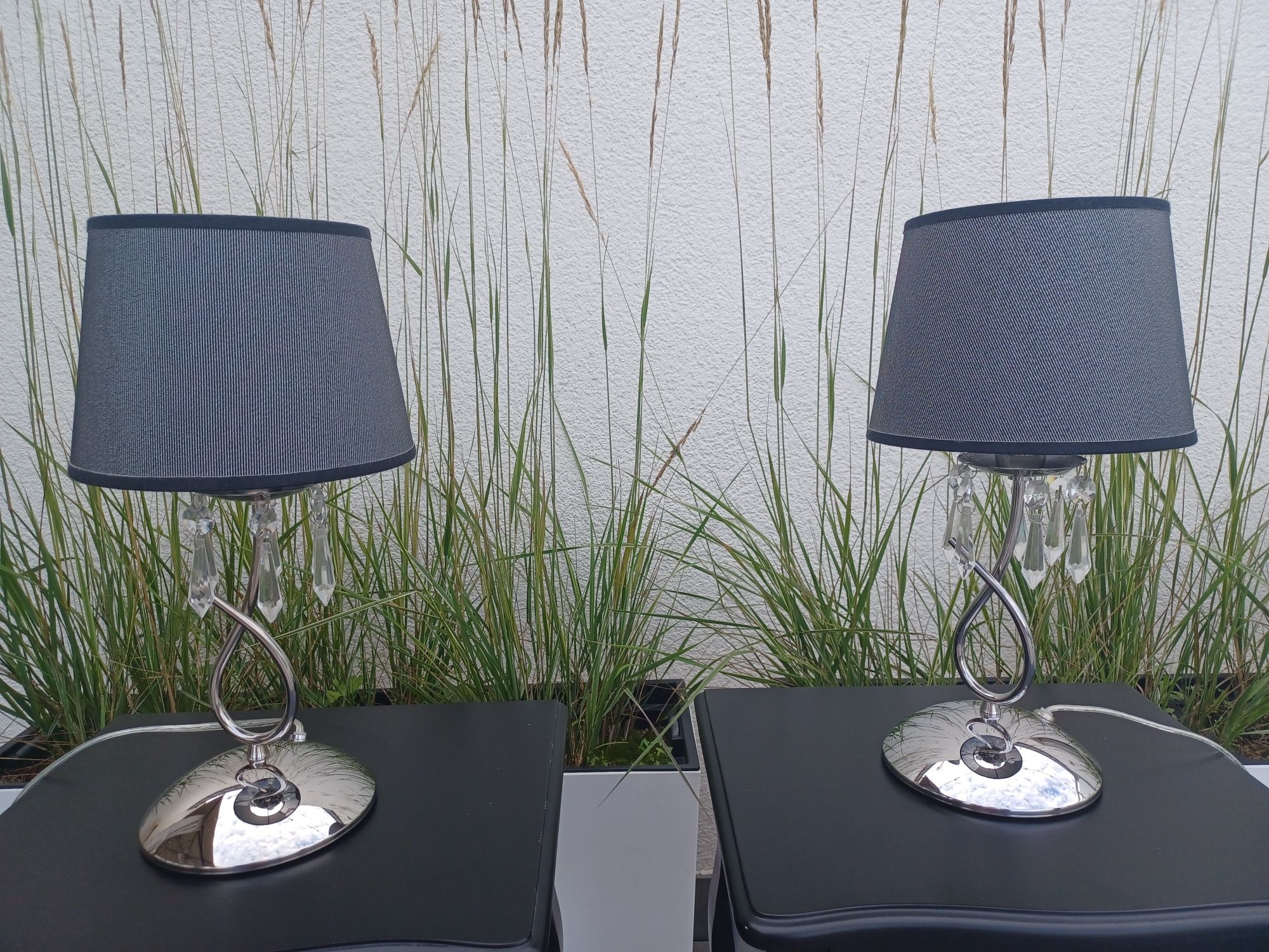 Lampka nocna w stylu glamour