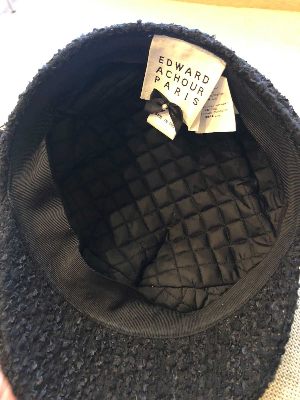 Кепка твидовая в стиле Chanel в размере M-L