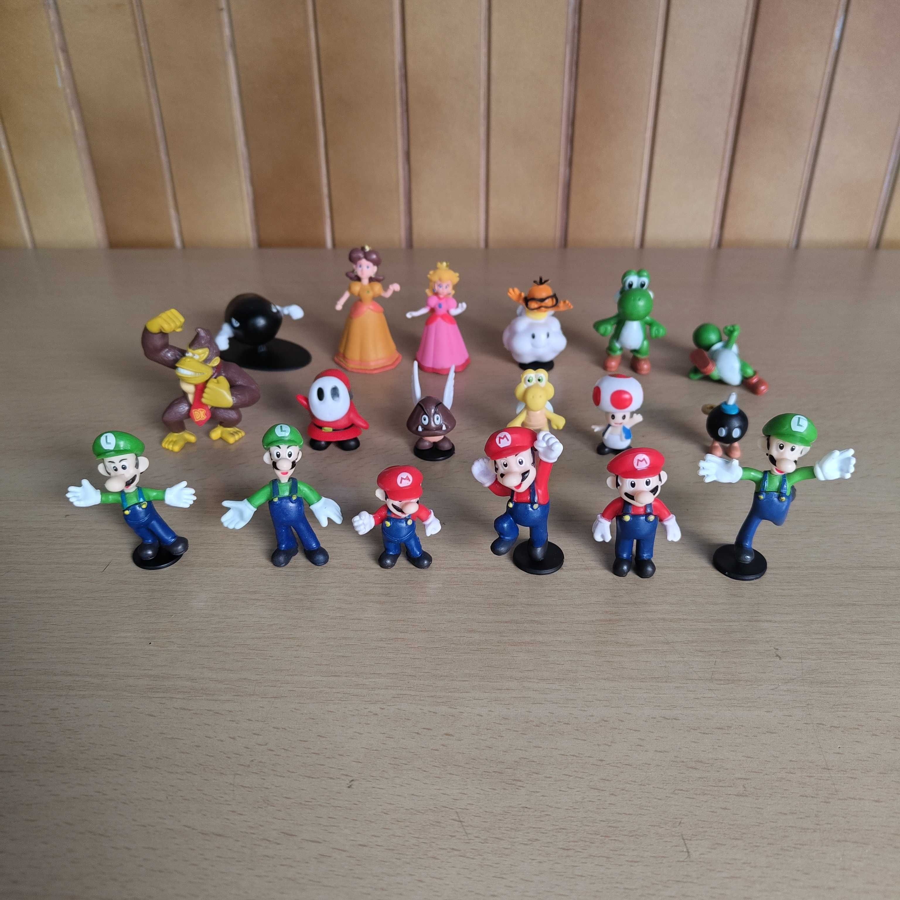 18 Figuras Super Mario Luigi