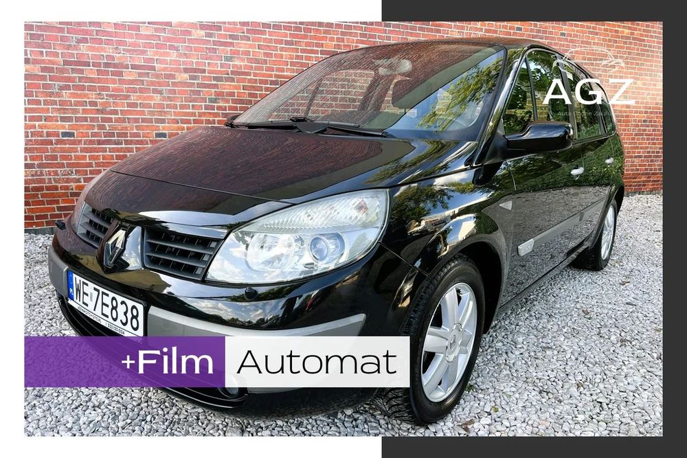Renault Scenic 7 osobowy Automat alu klima Warszawa Gwarancja w cenie! #VLJW