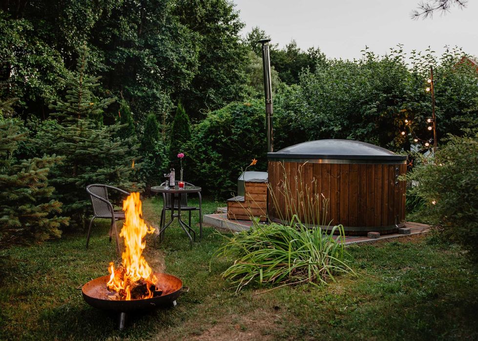 Mazury Ełk Dom Lux 4 syp. + apartament 4 os. dla 10-18 os. Bania/sauna