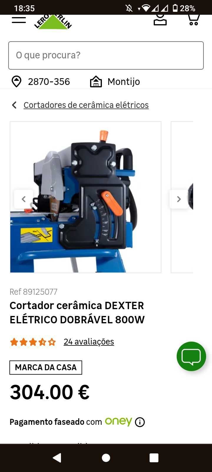 Vendo cortador cerâmico dexter