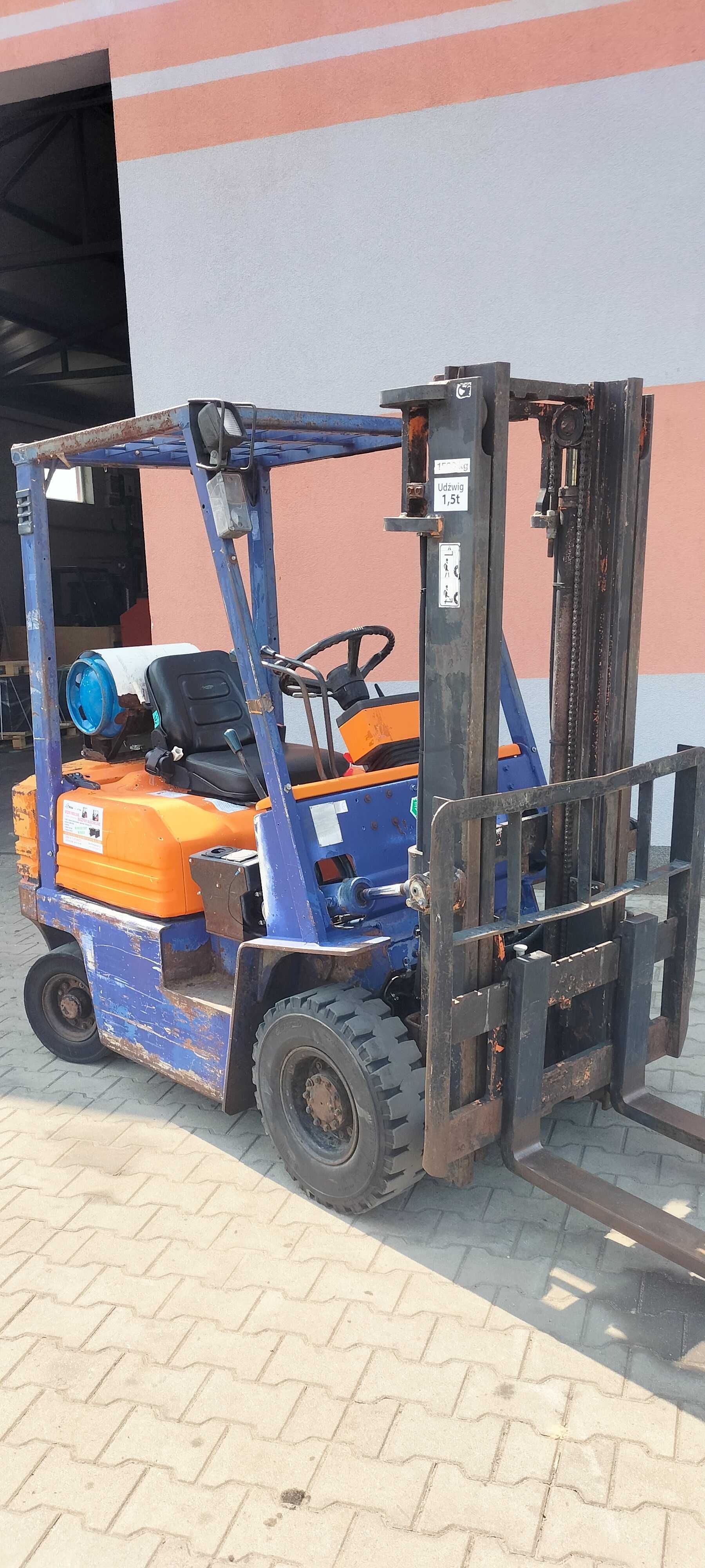 wózek widłowy TOYOTA 5FG15, LPG