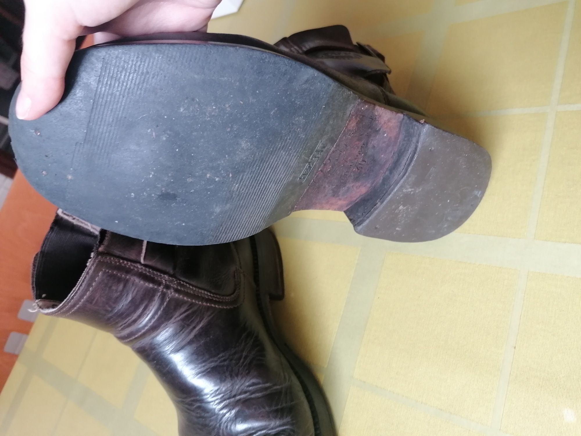 Bota de cabedal da Levi's