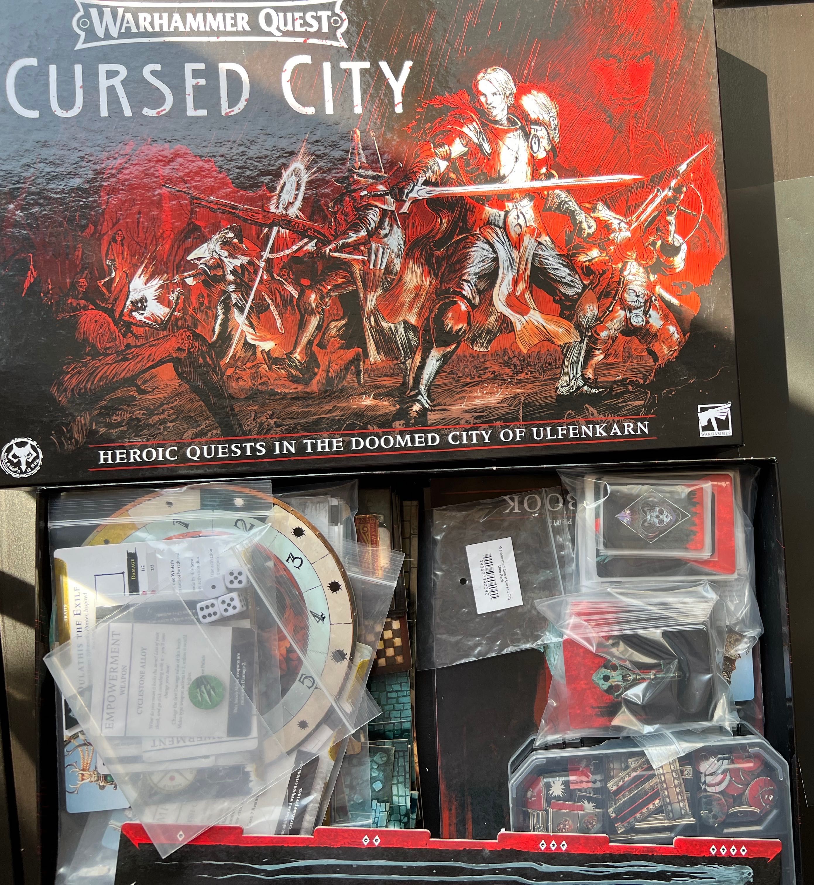 Warhammer Cursed City + BEZ FIGUREK