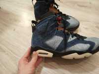 Jordan Retro 6  Washed Denim rozmiar 45