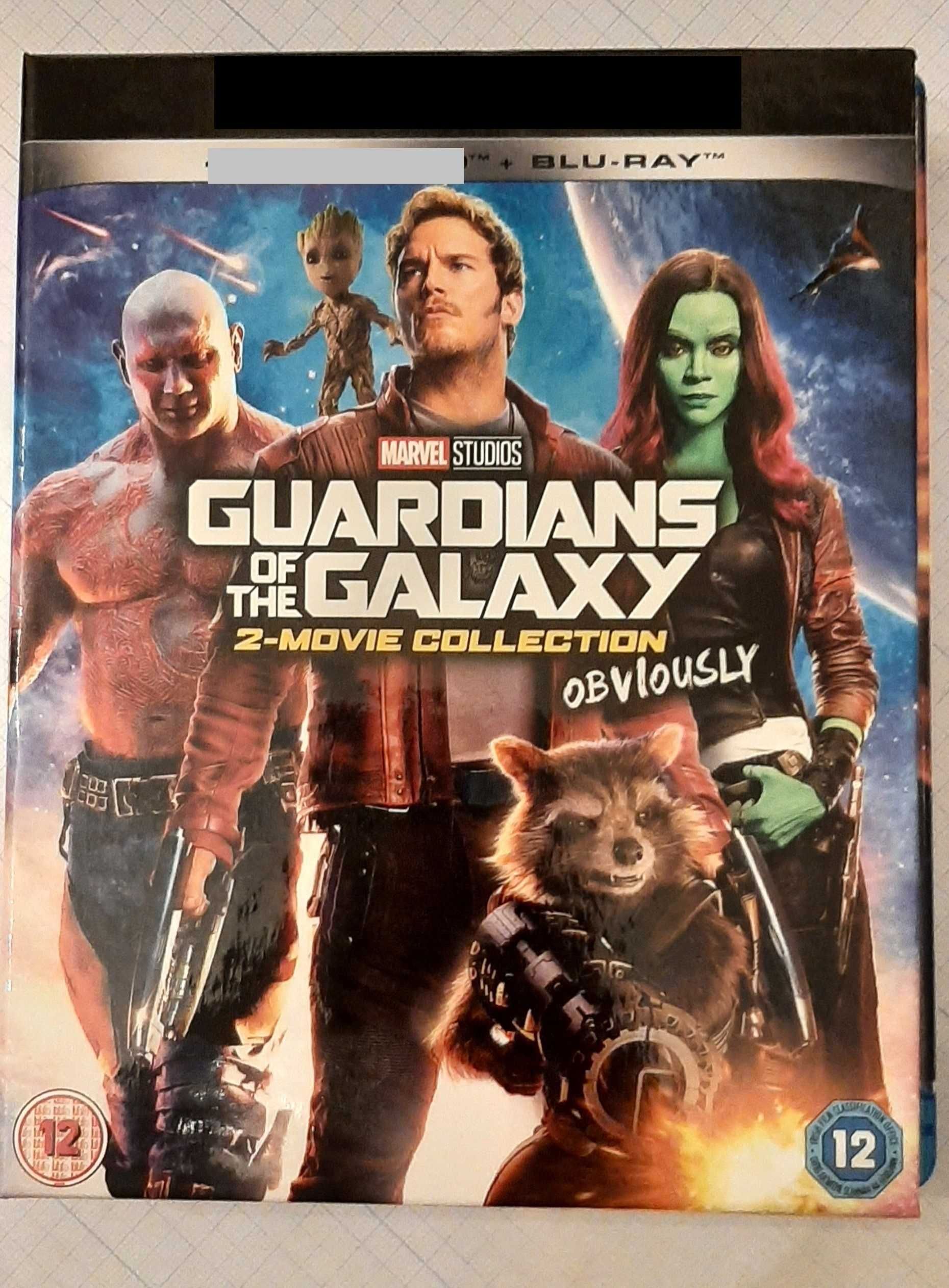 Guardians Strażnicy Galaktyki 1+2 Blu-Ray w.ENG