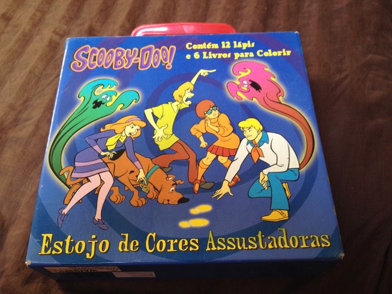 Scooby-Doo! - Caixa de Livros para Colorir