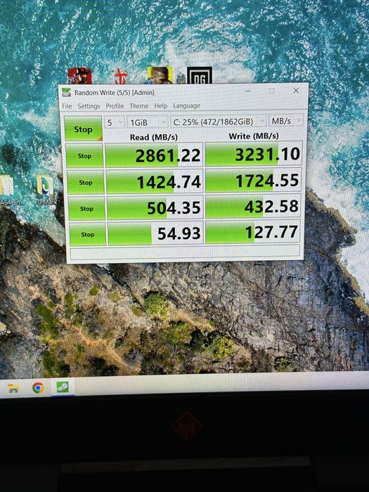 HP omen rtx 2070 nvme 2tb 16 ram new battery