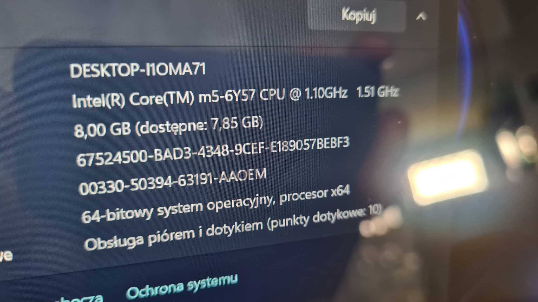 Dell Latitude 7275 tablet-laptop 2w1 256GB