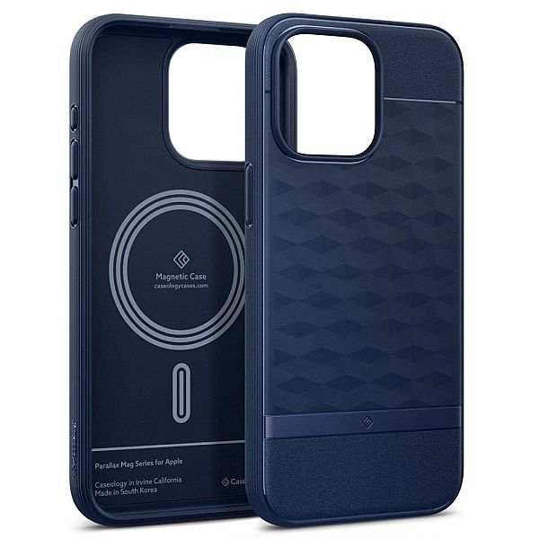 Caseology Parallax Mag Magsafe Iphone 15 Pro Max Midnight Blue