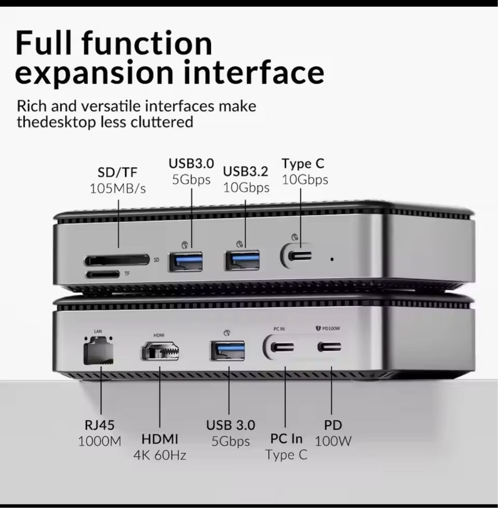 Stacja dokująca Usb-C na dysk M.2