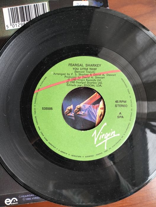 Discos de vinil single