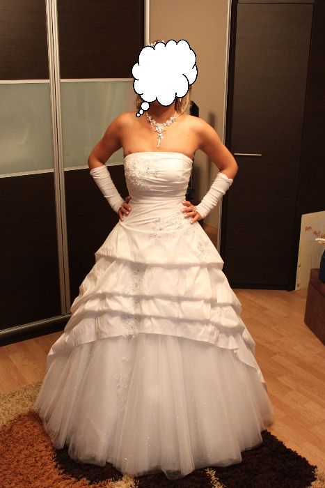 Piękna suknia ślubna z firmy MS Moda